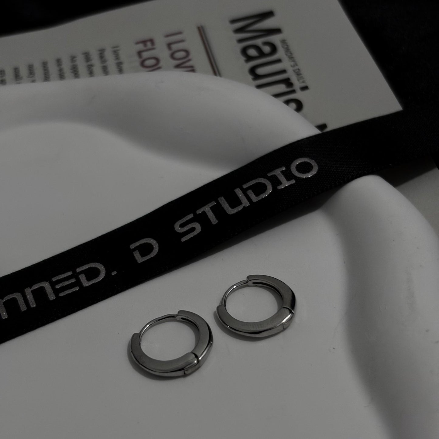 Oval Vintage Earrings