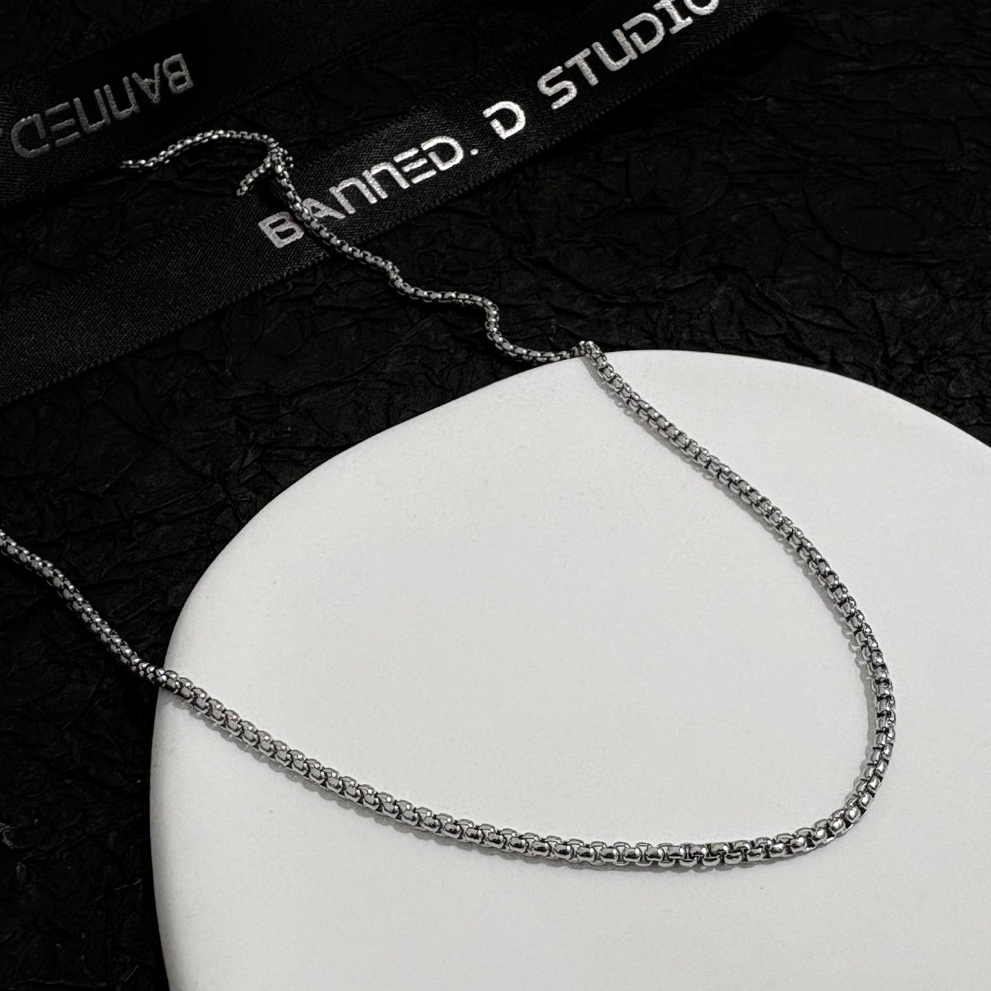 Pearl Style Plain Necklace