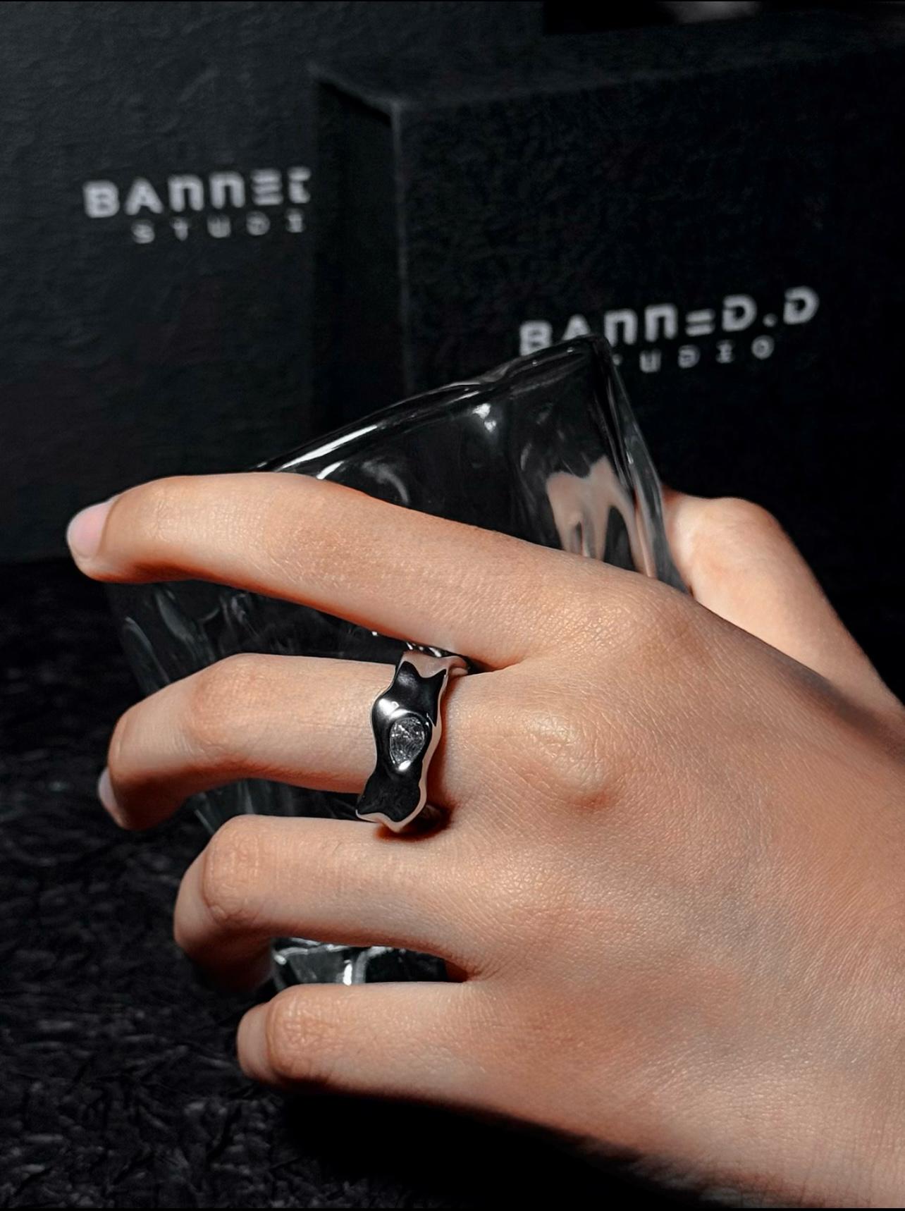 Minimalist Single Diamond Ring