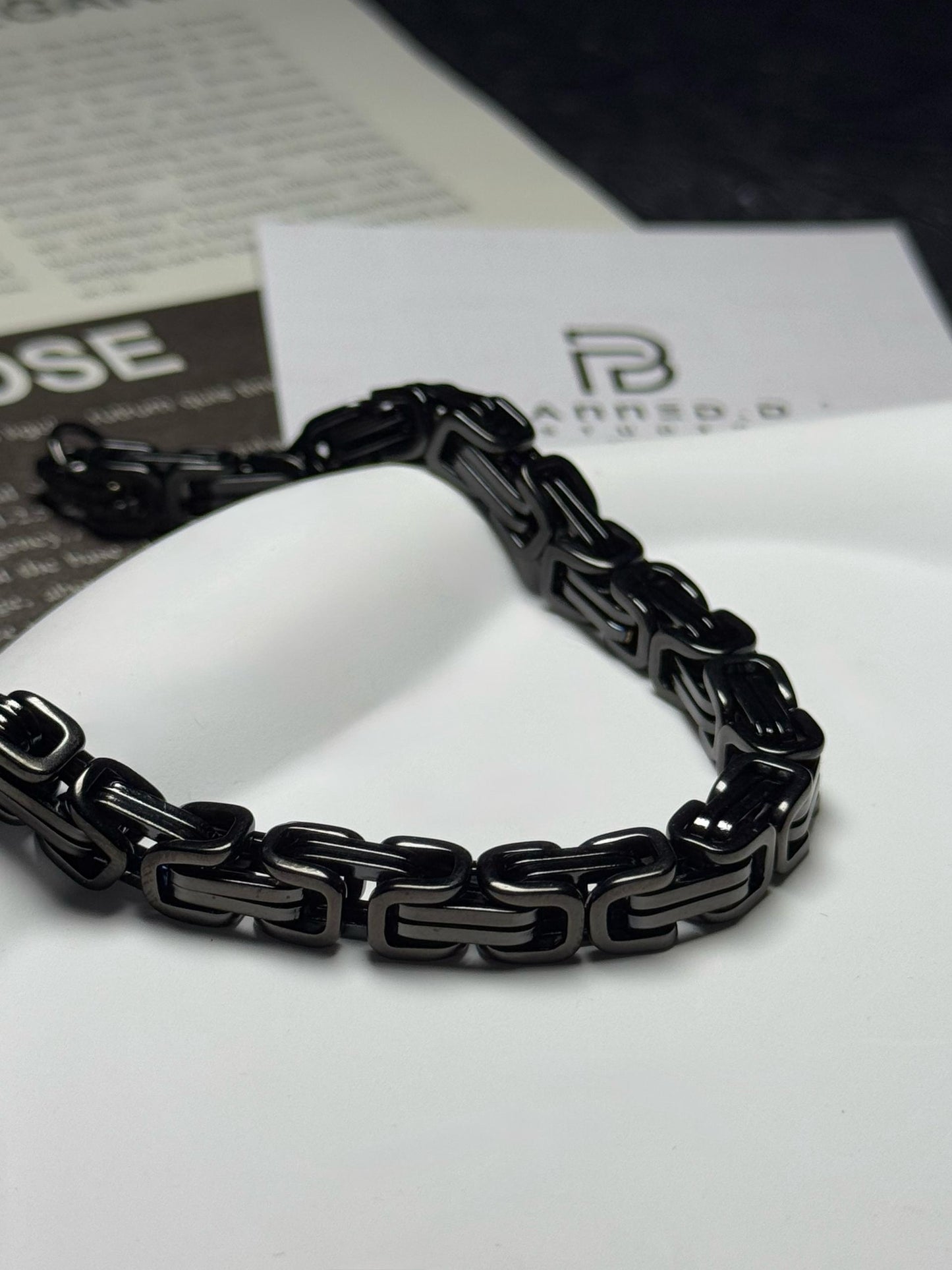 Dark Style Imperial Chain Bracelet
