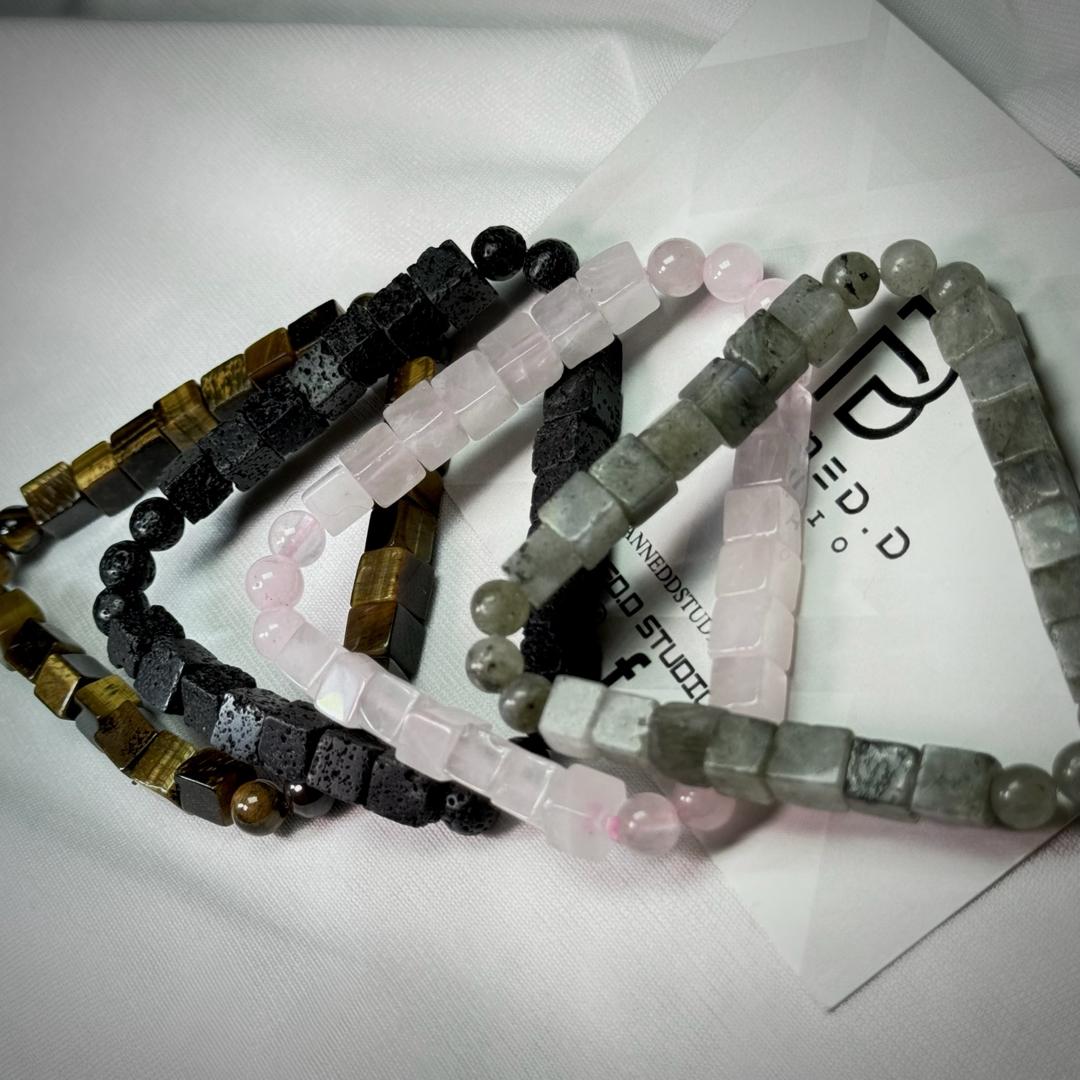 Aether Rose Quartz Bracelets