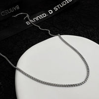 Pearl Style Plain Necklace