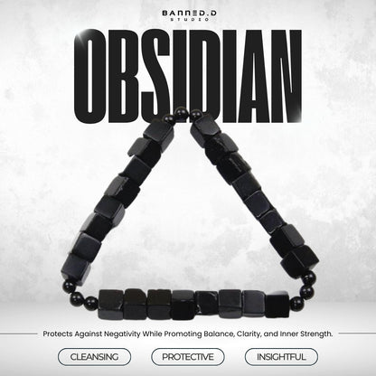 Aether  Obsidian Bracelets