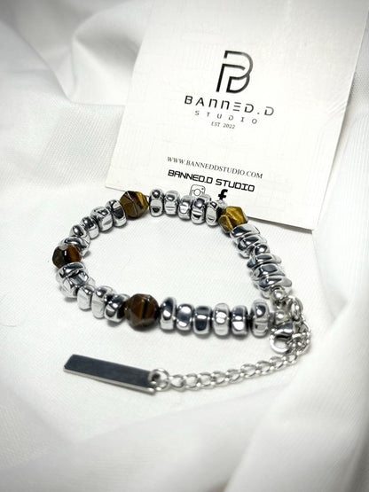 Amber Stone Beads Style Bracelet