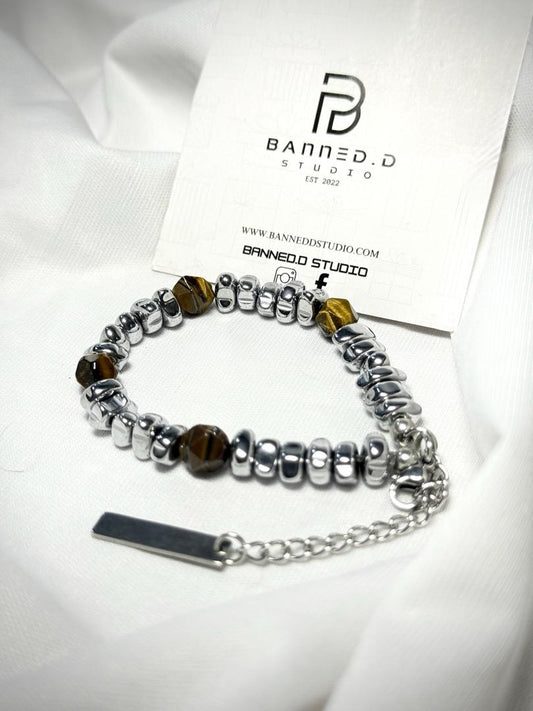 Amber Stone Beads Style Bracelet