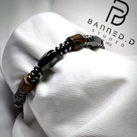 Retro Wood Stone Beads Style Bracelet