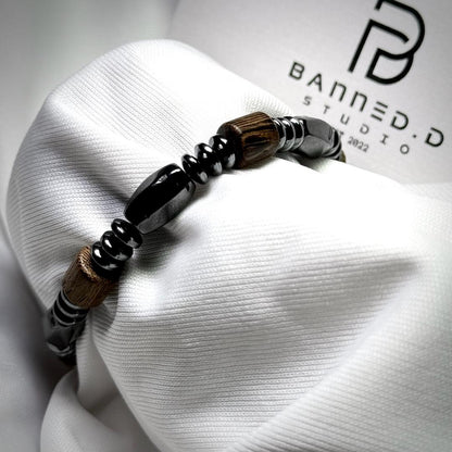 Retro Wood Stone Beads Style Bracelet