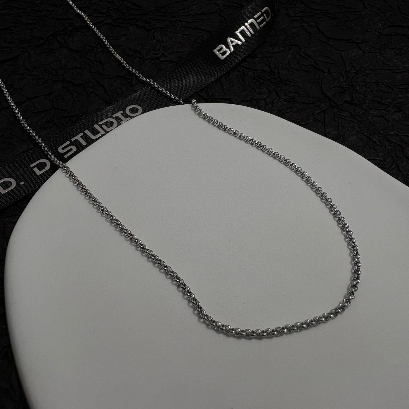 Ten Chain Style Plain Necklace