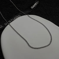 Ten Chain Style Plain Necklace